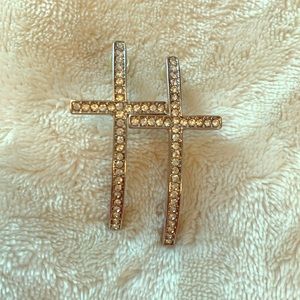 Cross earrings